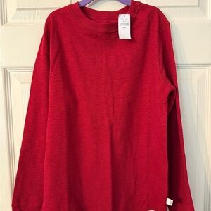 GAP KIDS Red Long Sleeve Kids Tee- NWT